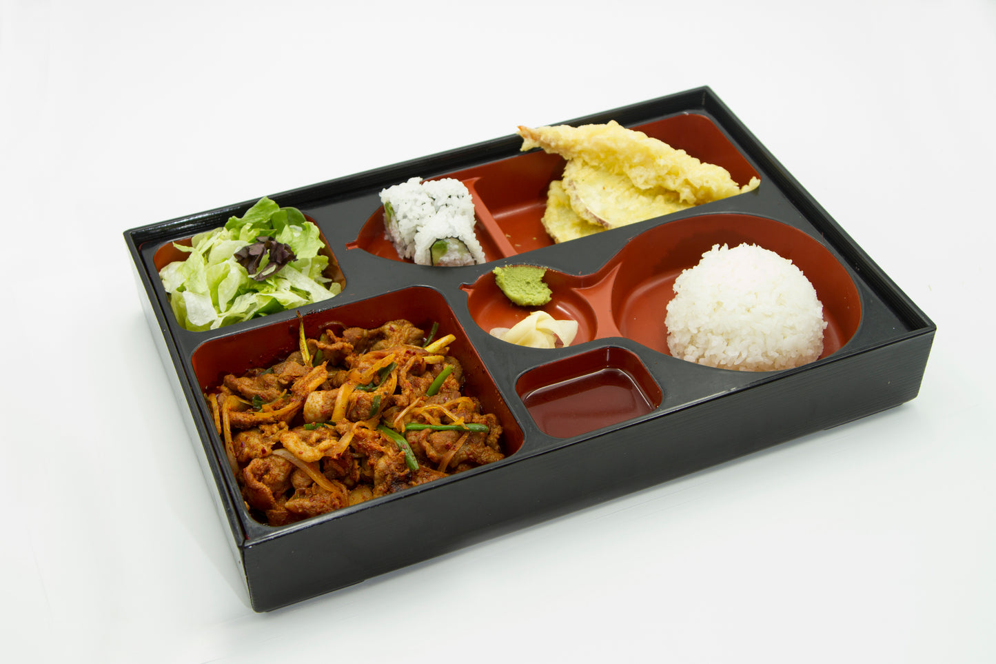 Spicy Pork Bento